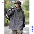 Load image into Gallery viewer, [BENGE Series]★Jacket★ 8color Outer Parka Unisex Men's Large Size Green Gray Black Purple
