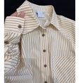 Load image into Gallery viewer, [YIHAO Series]★Shirt★ Tops, long sleeve shirt, vertical stripes, striped pattern, easy to match, ladies, loose fit
