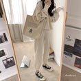 Load image into Gallery viewer, [Andcici Series]★Bag★ Tote bag, canvas, large capacity, date, book, casual, blue, beige, easy to match
