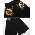 Load image into Gallery viewer, [Kogaisha---Monster Series] ★Chinese-style pants★ Gaucho pants, bottoms, easy to match, slimming, black, ML XL
