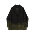 Load image into Gallery viewer, [LHSEN Series]★Blazer★ Outer Gradation Casual Unique Easy to match Black Black ML XL
