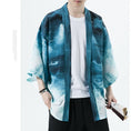 Load image into Gallery viewer, [ZHENNAN Series]★China style happi coat★2color Unisex Men's Large size Ink pattern Cool Easy to match
