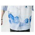 Load image into Gallery viewer, [MOWENZHAI Series]★Chinese style shirt★ Tops, unisex, men's print, large size, summer clothes, Chinese clothes
