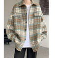 Load image into Gallery viewer, [PPG Series] ★Outer★ 2color Jacket Shirt Outer Unisex Men's Plaid Pattern Rasha
