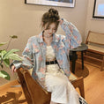 Load image into Gallery viewer, [Home Series]★Denim Jacket★ Floral Tops Outerwear Jacket Women's Short Length
