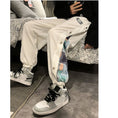 Load image into Gallery viewer, [Plqv Series] ★Casual Pants★ Brushed lining can be selected 3colors Black, White, Gray Men's Sports Style Unisex Easy to Match Print
