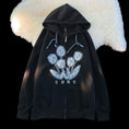 Load image into Gallery viewer, [Souraku series] ★Parker★ 2color outerwear unisex men's embroidery tulip beige black
