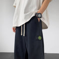 Load image into Gallery viewer, [Han Rishin Series] ★Casual Pants★ 2color Bottoms Pants Unisex Men's Retro Black Black
