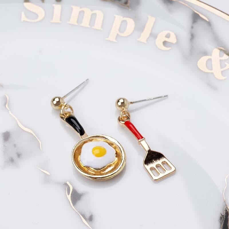 Earrings Earrings Accessories Cute Unique Date Present Party Egg Returner