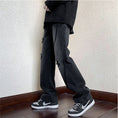 Load image into Gallery viewer, [YANDAN series]★Denim pants★ 3color bottoms pants unisex men's large size with design
