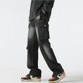 Load image into Gallery viewer, [Emeisa Series]★Pants★ Casual Pants 3color Unisex Men's Denim Pants Black Blue Coffee Color
