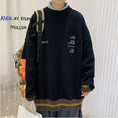 Load image into Gallery viewer, [Meiriyo Series] ★Sweater★ 3color Knit Tops Unisex Men's Beige Black Gray
