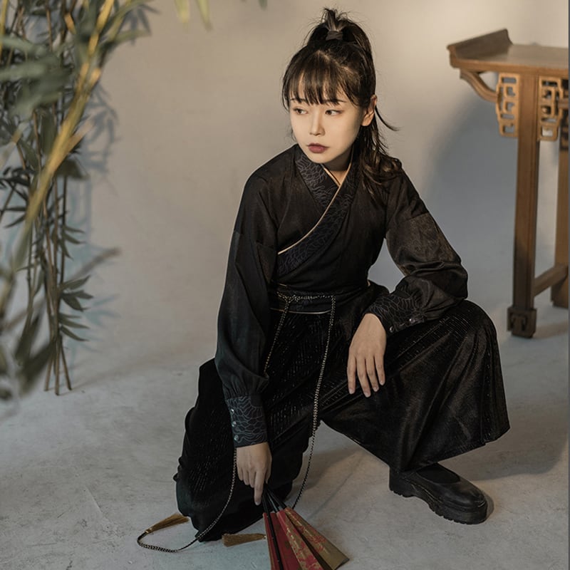 [Ancient monster house---Sankai-Ryoryu series]★China-style setup Single item order★ Outerwear or pants Culotte skirt Original