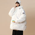 Load image into Gallery viewer, [Suikoishi Series] ★Winter Coat★ Cotton Coat Outerwear 2color Unisex Men's White Black
