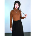 Load image into Gallery viewer, [Kokaisha --- Hanano Kei Series] ★Knit tops★ 7color Simple high neck Easy to match with elasticity
