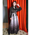 Load image into Gallery viewer, [Kokaisha---Shinkyo Series] ★Chinese style skirt★ 2color Maki skirt gradation Hanfu skirt Chinese elements
