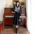 Load image into Gallery viewer, [JIGUJIGU series] ★Chinese style setup★ Large size black brown dress vest
