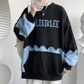 Load image into Gallery viewer, [Yurin Series] ★Tops★ 2color Casual Unisex Men's Color Switching Casual Black White Blue
