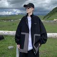 Load image into Gallery viewer, [V37 Series] ★Jacket★ 2color outerwear color scheme casual unisex men's easy to match fashion
