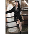 Load image into Gallery viewer, [Dust smoke cloud dream---Bamboo series] ★China style coat★ Lasha embroidery Chinese clothes, everyday wear, cute, easy to match, black, black
