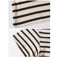 Load image into Gallery viewer, [BIGEMAN Series]★Polo shirt★ Tops 2color Unisex Men's Large size Striped pattern Horizontal stripes
