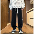 Load image into Gallery viewer, [BIGEMAN Series] ★Casual Pants★ Brushed lining 2color Bottoms Pants Unisex Men's Large Size Coffee Color Black
