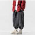 Load image into Gallery viewer, [Small Trouble Series]★China Style Pants★ 3color Bottoms Casual Pants Unisex Men's Large Size Loose Gray Black Coffee Color
