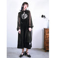 Load image into Gallery viewer, [Old Monsters --- Mountain and Sea Ching Series] ★China style pants★ Gaucho pants bottoms Spring/summer switching SML XL Improves temperament
