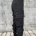 Load image into Gallery viewer, [MEITAO Series] ★Casual Pants★ Bottoms Black Autumn clothes Easy to match, slimming, stylish
