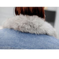 Load image into Gallery viewer, [ZHUANGYOU series] ★Winter coat★ Outer 2color denim jacket ladies blue blue black black
