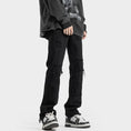 Load image into Gallery viewer, [BIGEMAN Series]★Denim pants★ 2color bottoms pants unisex men's large size black white
