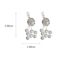 Load image into Gallery viewer, [TAOXI Series] ★Earrings★ 2color Pair Earrings Ladies Accessories Suzuran Suzuran Silver Gold
