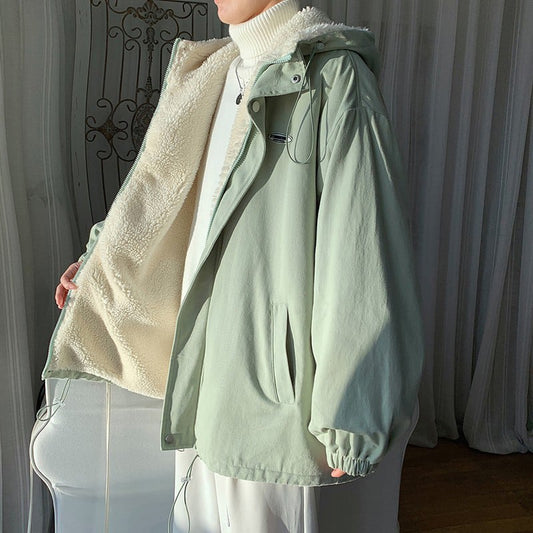 [Morimoto Series] ★Winter Coat★ 3color Thick Warm Unisex Men's Cold Protection Beige Green Black ML XL 2XL