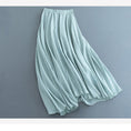 Load image into Gallery viewer, [Qing series] ★China style skirt★ 4color bottoms cotton linen plain simple easy to match
