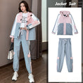 Load image into Gallery viewer, [EVAK series]★Setup★ 3color jacket + pants top and bottom set 2-piece set Color scheme Stylish Casual
