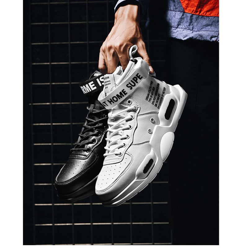 [Fufufu Series]★Shoes★ 2color Black or White Sports Shoes Sneakers Size 39-44 Futuristic Shoes Unisex Men's