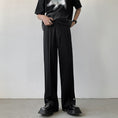 Load image into Gallery viewer, [YOULIN Series]★Pants★ Casual pants, unisex, men's, cool, black, black design, easy to match
