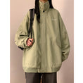 Load image into Gallery viewer, [SENSU Series]★Jacket★ 2color outerwear unisex men's green purple green purple casual
