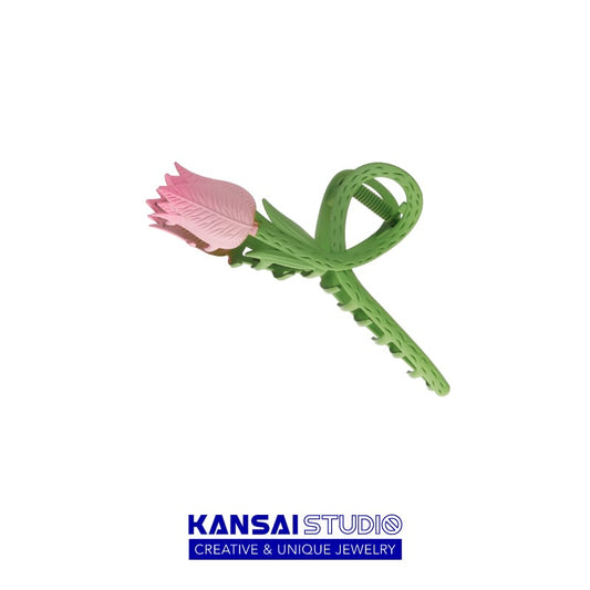 [KANSAI Series] ★Hair Ornament★ Hair Clip Ladies Accessories Tulip Women Present Gift Adult