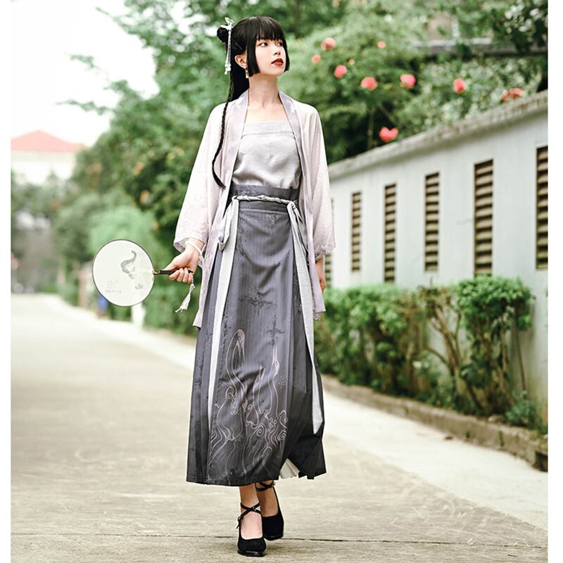 [Kokaisha---Tsurutou Series] ★China style camisole★ Tops Cool, easy to match, sexy, improved Hanfu