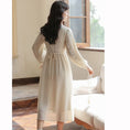 Load image into Gallery viewer, [Shukunsho Series]★China style dress★Long sleeve dress for women, cute, easy to match, long length
