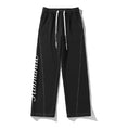 Load image into Gallery viewer, [KADISHOU Series] ★Casual Pants★ 2color Bottoms Trousers Unisex Men's Alphabet Easy to Match Black White
