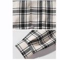 Load image into Gallery viewer, [BIGEMAN Series]★Jacket★ 2color outer plaid pattern unisex men's black white
