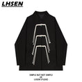 Gallery viewerに画像を読み込む, 【LHSENシリーズ】★チャイナ風アウター★ 合わせやすい 中華服 ブラック 黒い フリンジ S M L XL
