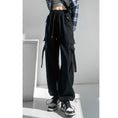 Load image into Gallery viewer, [Tomato Series]★Casual Pants★ 2color Bottoms Trousers Black Green Autumn Clothes Easy to Match
