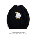 Load image into Gallery viewer, [Satoru Series]★Sweater★ 4color Unisex Men's Animal Pattern Cartoon Black White Blue Pink
