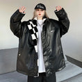 Load image into Gallery viewer, [MGJM Series] ★Outerwear that can be worn on both sides★ Coat Plaid Winter Clothes Winter Coat Black Black Fashion
