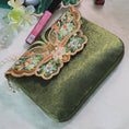 Load image into Gallery viewer, [Shimizu Kei Series]★China style bag★ 4color chain shoulder blue green cute embroidery original easy to match
