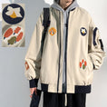 Load image into Gallery viewer, [GUMALA Series]★Jacket★ 3color Outerwear Stadium Jacket Embroidery Unisex Men's Cool
