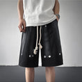 Load image into Gallery viewer, [NANSHI Series] ★Shorts ★Shorts Stylish Casual Unisex Men's Black Cool
